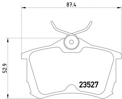Тормозные колодки HELLA 8DB 355 009-511