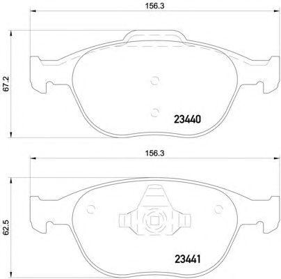 Тормозные колодки HELLA 8DB 355 009-561
