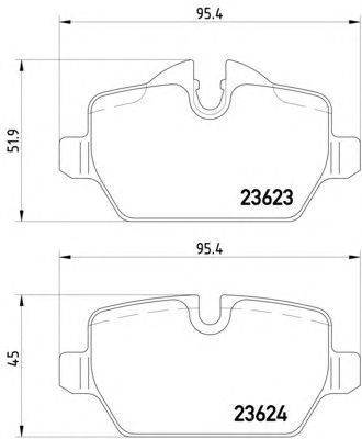 Тормозные колодки HELLA 8DB 355 011-271