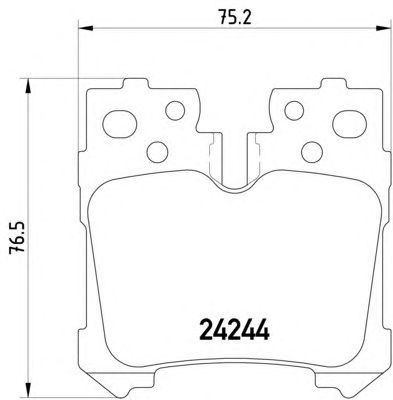 Тормозные колодки HELLA 8DB 355 006-651