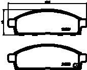 Тормозные колодки HELLA 8DB 355 013-221