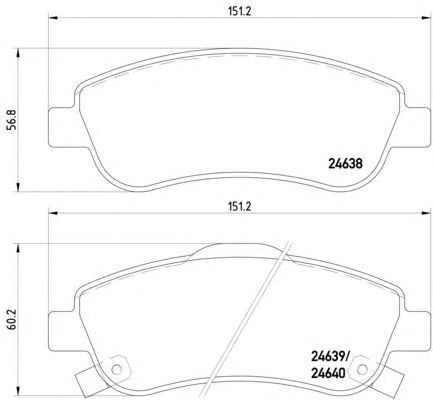 Тормозные колодки HELLA 8DB 355 013-611