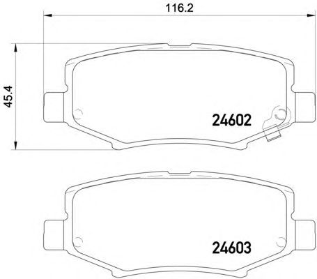 Тормозные колодки HELLA 8DB 355 014-381