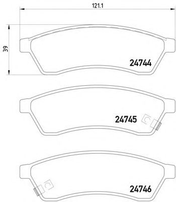 Тормозные колодки HELLA 8DB 355 014-491
