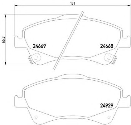 Тормозные колодки HELLA 8DB 355 014-881