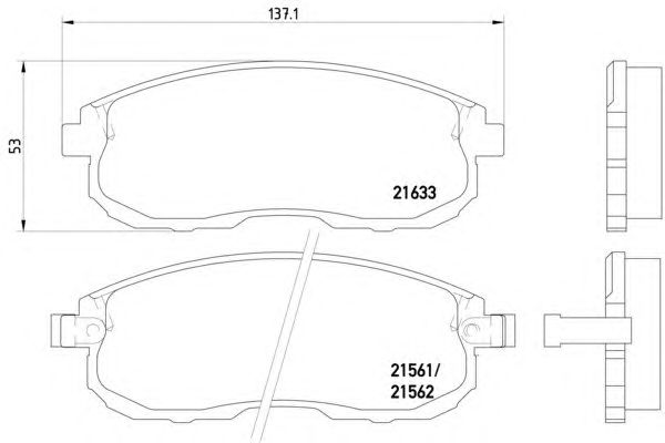 Тормозные колодки HELLA 8DB 355 016-381