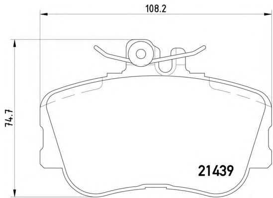 Тормозные колодки HELLA 8DB 355 018-041