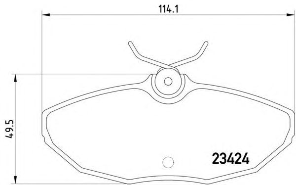 Тормозные колодки HELLA 8DB 355 018-561