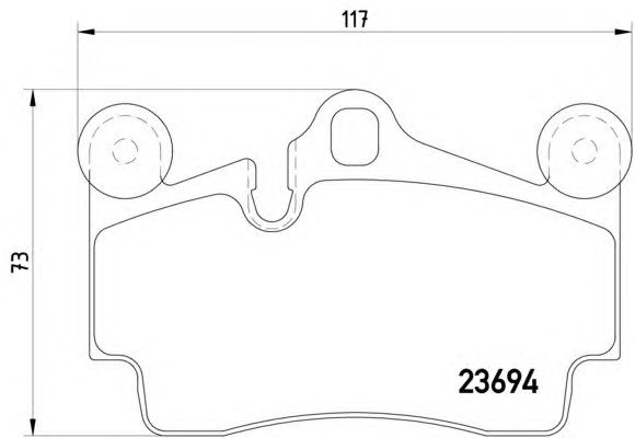 Тормозные колодки HELLA 8DB 355 018-711