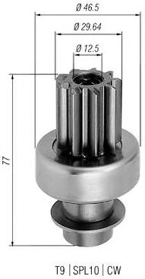 Бендикс стартера MAGNETI MARELLI 940113020270