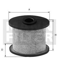 Фильтр системы вентиляции картера MANN-FILTER LC 7001