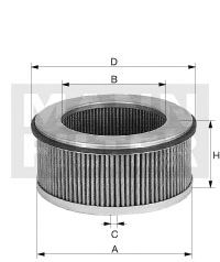 Фильтр салона MANN-FILTER CU 33 128