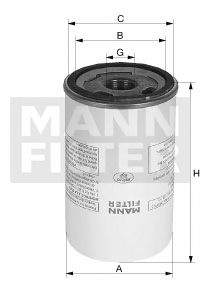 Воздушный фильтр компрессора MANN-FILTER LB 13 145/21