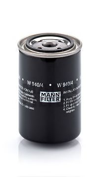 Масляний фільтр MANN-FILTER W 940/4