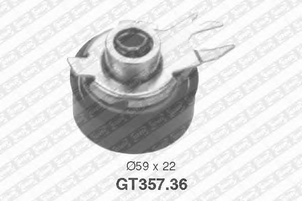 Натяжной ролик ремня ГРМ SNR GT357.36