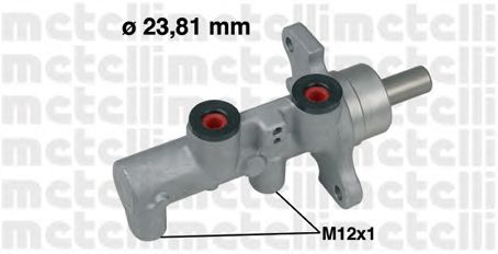 Главный тормозной цилиндр METELLI 05-0568
