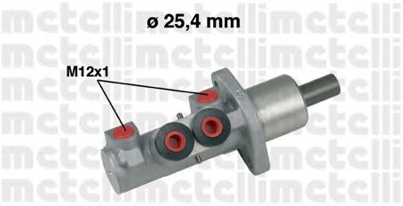 Главный тормозной цилиндр METELLI 05-0606