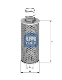 Топливный фильтр UFI 26.655.00