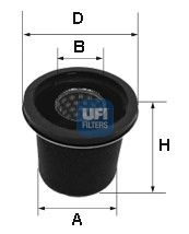 Воздушный фильтр UFI 27.739.00