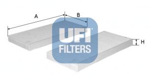 Фильтр салона UFI 53.154.00