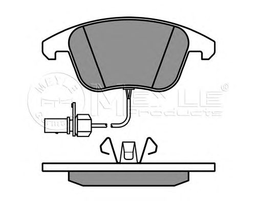 Тормозные колодки MEYLE 025 247 0520/W