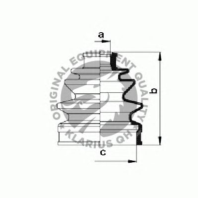 Комплект пильника ШРКШ QH International QJB766