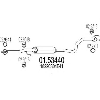 Резонатор MTS 01.53440