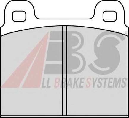 Тормозные колодки A.B.S. 36025/1