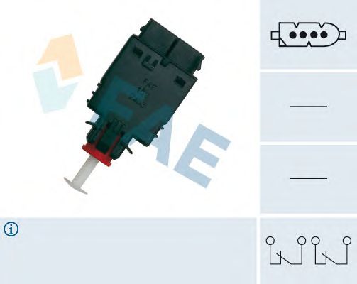 Выключатель фонаря сигнала торможения FAE 24530