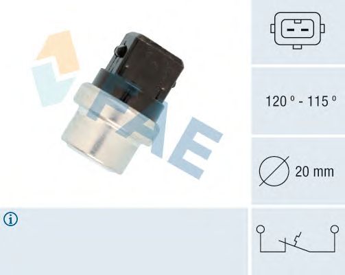 Датчик включения вентилятора FAE 36700