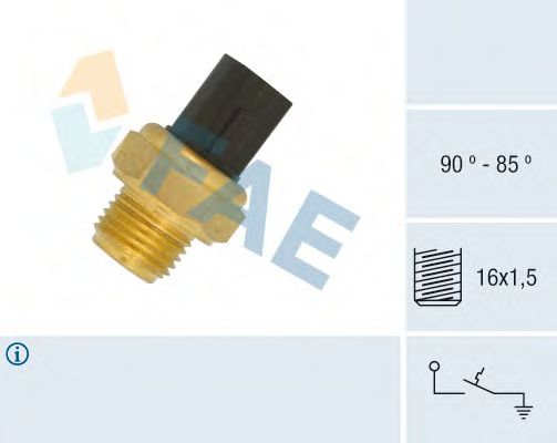 Датчик включения вентилятора FAE 36712