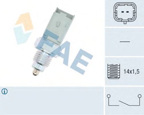 Выключатель, фара заднего хода FAE 40491