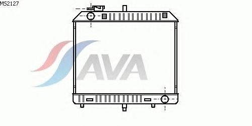 Радиатор, охлаждение двигателя AVA QUALITY COOLING MS2127