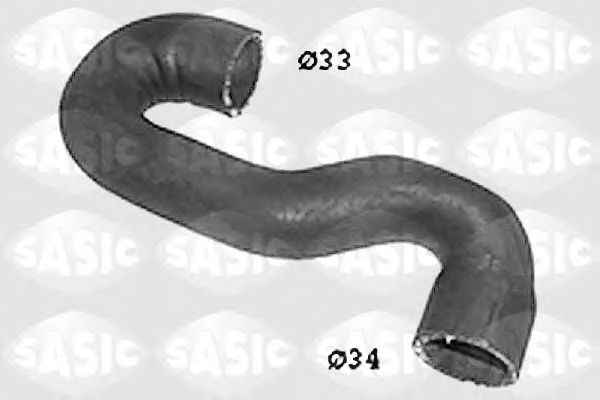 Шланг радіатора SASIC SWH6755