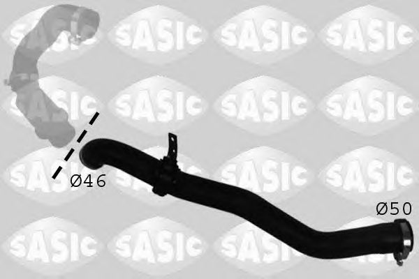 Шланг радиатора SASIC 3334017
