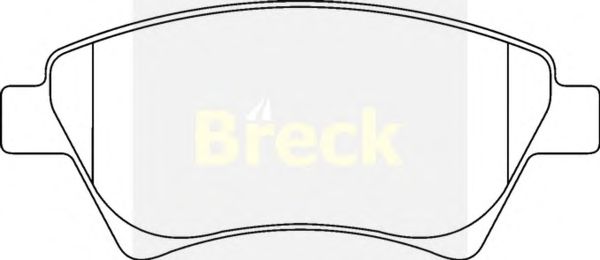 Тормозные колодки BRECK 23930 00 702 00