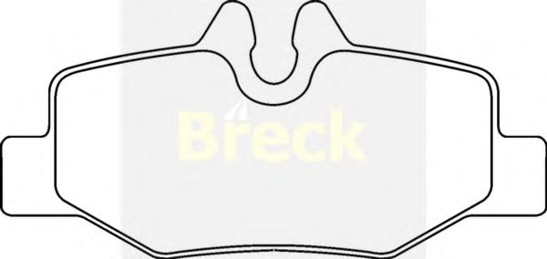 Тормозные колодки BRECK 24008 00 703 00