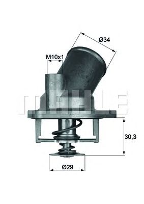 Термостат MAHLE ORIGINAL TI 2 92