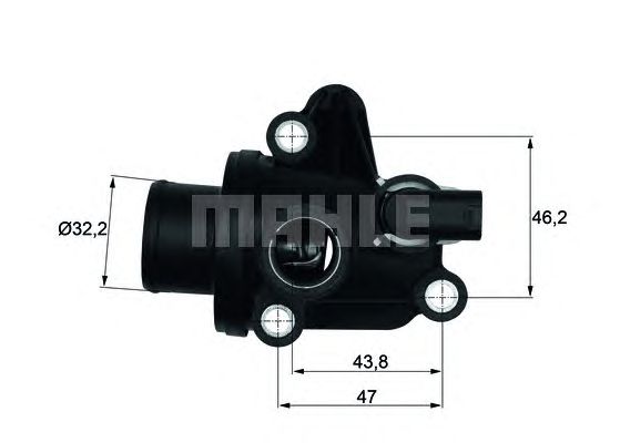 Термостат MAHLE ORIGINAL TI 12 87