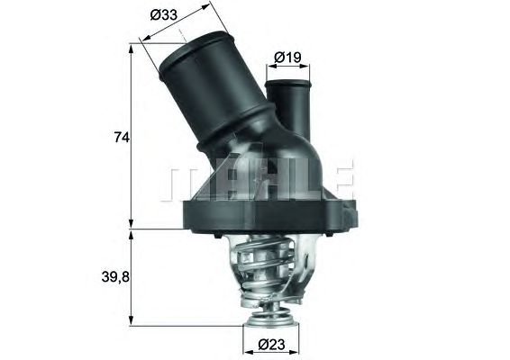 Термостат MAHLE ORIGINAL TI 200 82