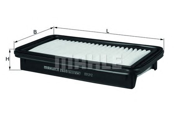 Воздушный фильтр MAHLE LX 2833