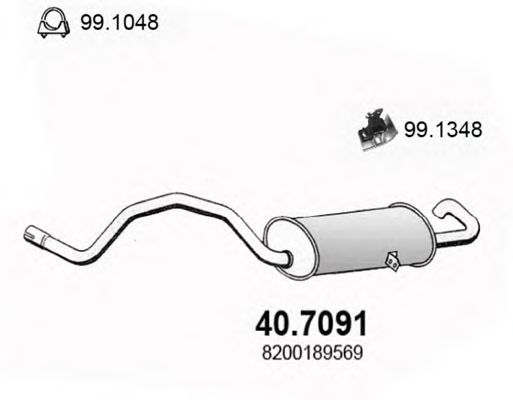 Глушник ASSO 40.7091