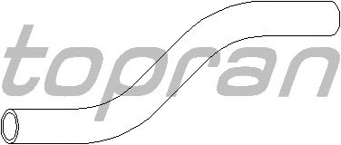 Шланг радіатора TOPRAN 102 567