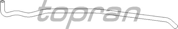 Шланг радиатора TOPRAN 501 783