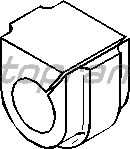 Опора, стабилизатор TOPRAN 501 086