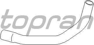 Шланг радиатора TOPRAN 301 437