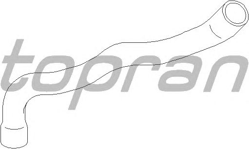 Шланг радиатора TOPRAN 401 966