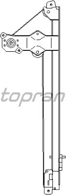 Стеклоподъемник TOPRAN 207 362