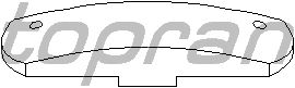Балансир, управление двигателем TOPRAN 207 733
