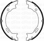 Тормозные колодки ручника CIFAM 153-242
